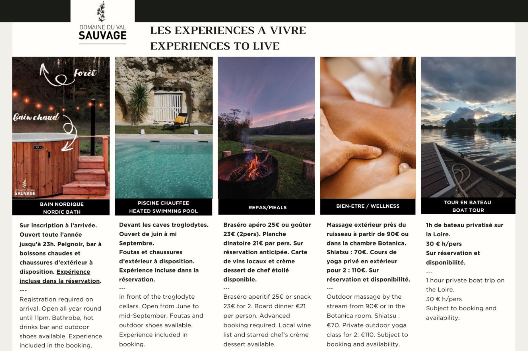 Bed and Breakfast Domaine Du Val Sauvage Langeais Exterior foto